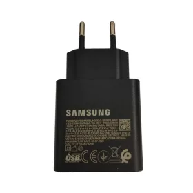   Samsung hálózati gyors töltőfej, gyári, Type-C csatlakozóval, fekete, 45W, EP-T4511 (CSOMAGOLÁS NÉLKÜLI)