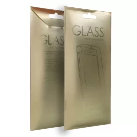  Samsung Galaxy S26 Plus előlapi üvegfólia, edzett, 9H, 0,3mm, SM-S946, Gold Flexx
