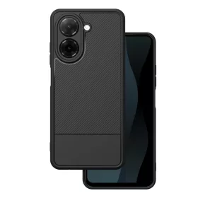   Xiaomi Redmi 14C hátlap tok, TPU tok, kamera védelemmel, fekete, Simple carbon